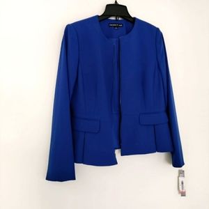 Preston &York Blue longsleeve Jacket Size 8 NWY